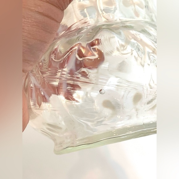 WHITE OPALESCENT GLASS VASE Northwood? Glass BROCADE (Spanish Lace) Ruffled - Picture 14 of 16